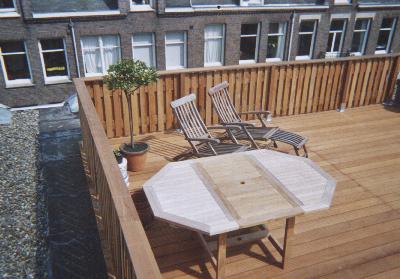 Tuinhout van Bankirai DE soort voor buitenwerk (Borneo Teak Selangan Batu)